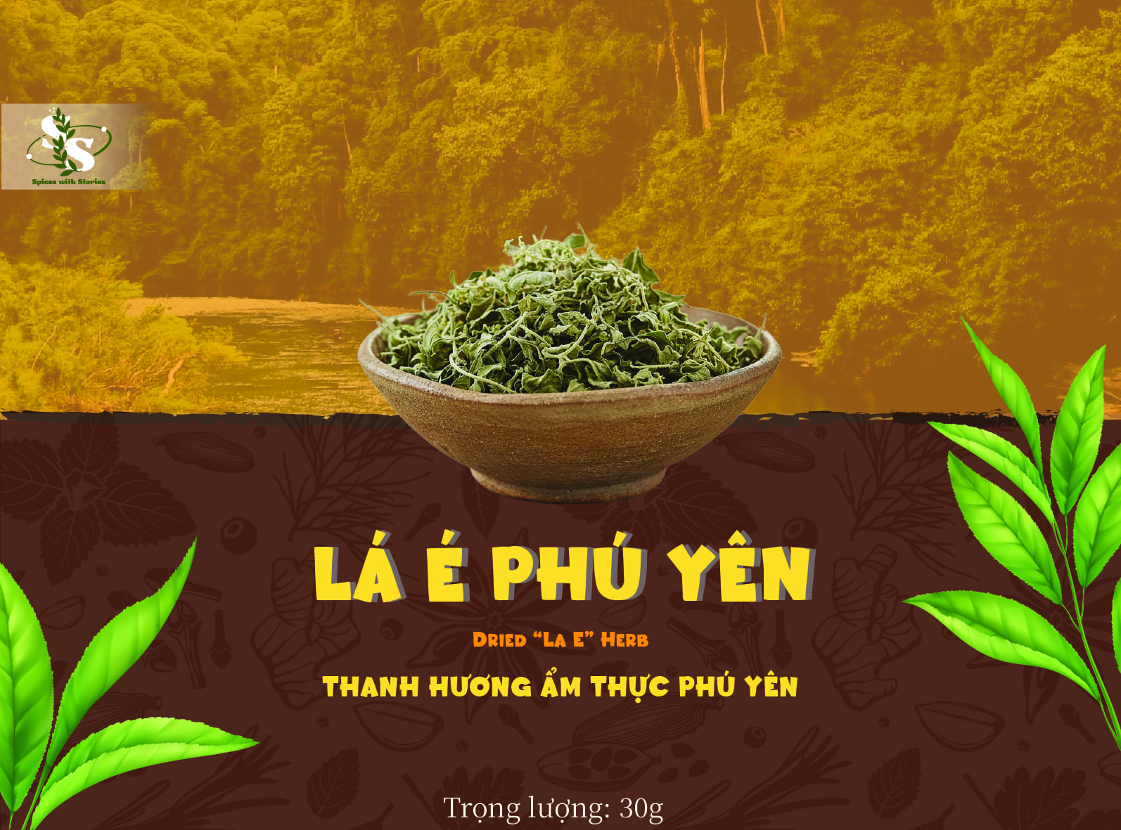 Lá é khô Phú Yên SwS - 50g