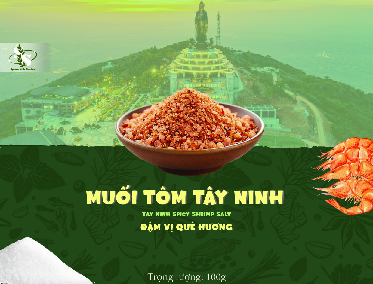 Muối tôm Tây Ninh SwS - 100g